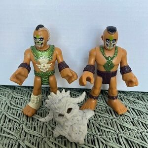 imaginext ultra t rex tribal cavemen